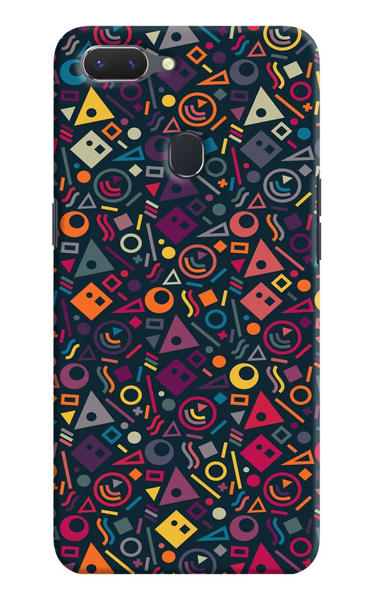 Geometric Abstract Realme 2 Hard Case Back Cover by Casekaro