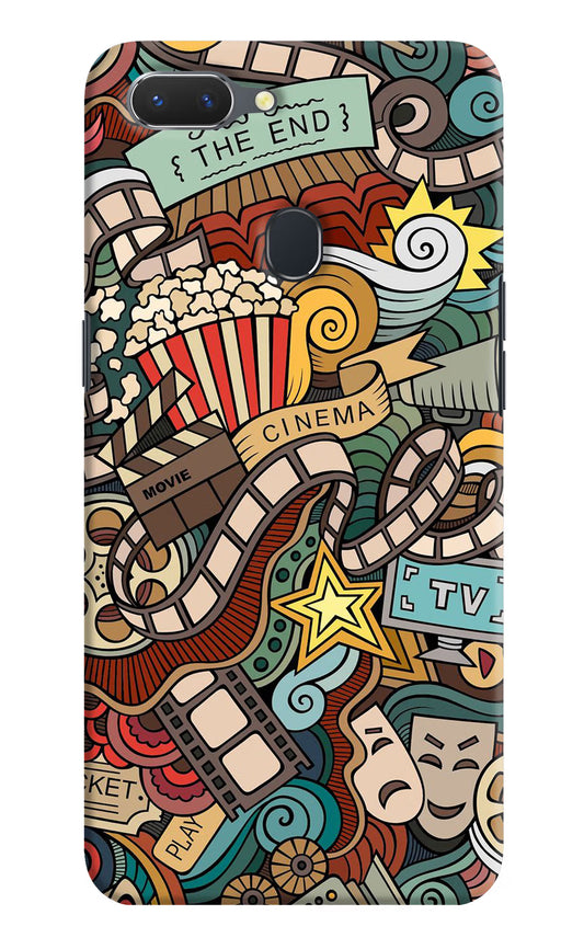 Cinema Abstract Realme 2 Hard Case Back Cover by Casekaro