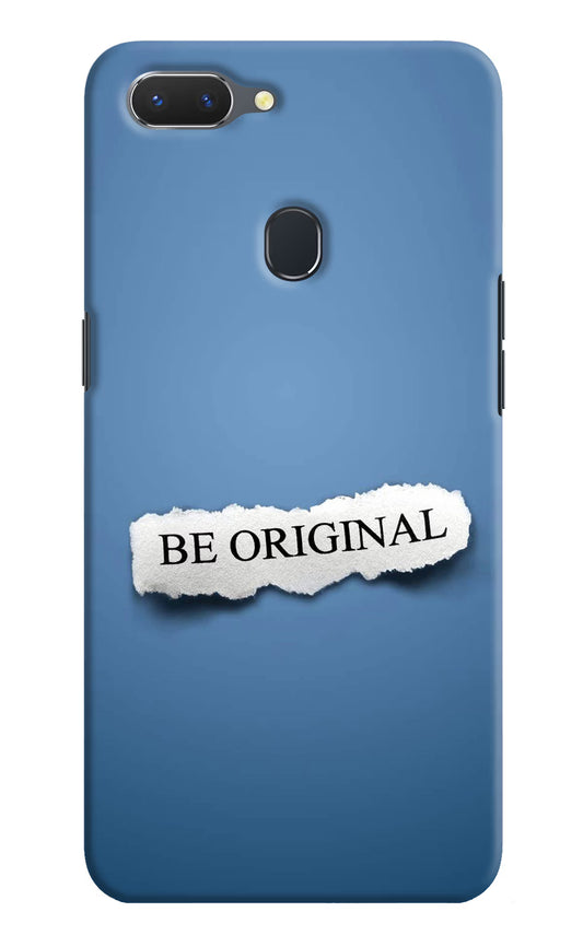 Be Original Realme 2 Hard Case Back Cover by Casekaro