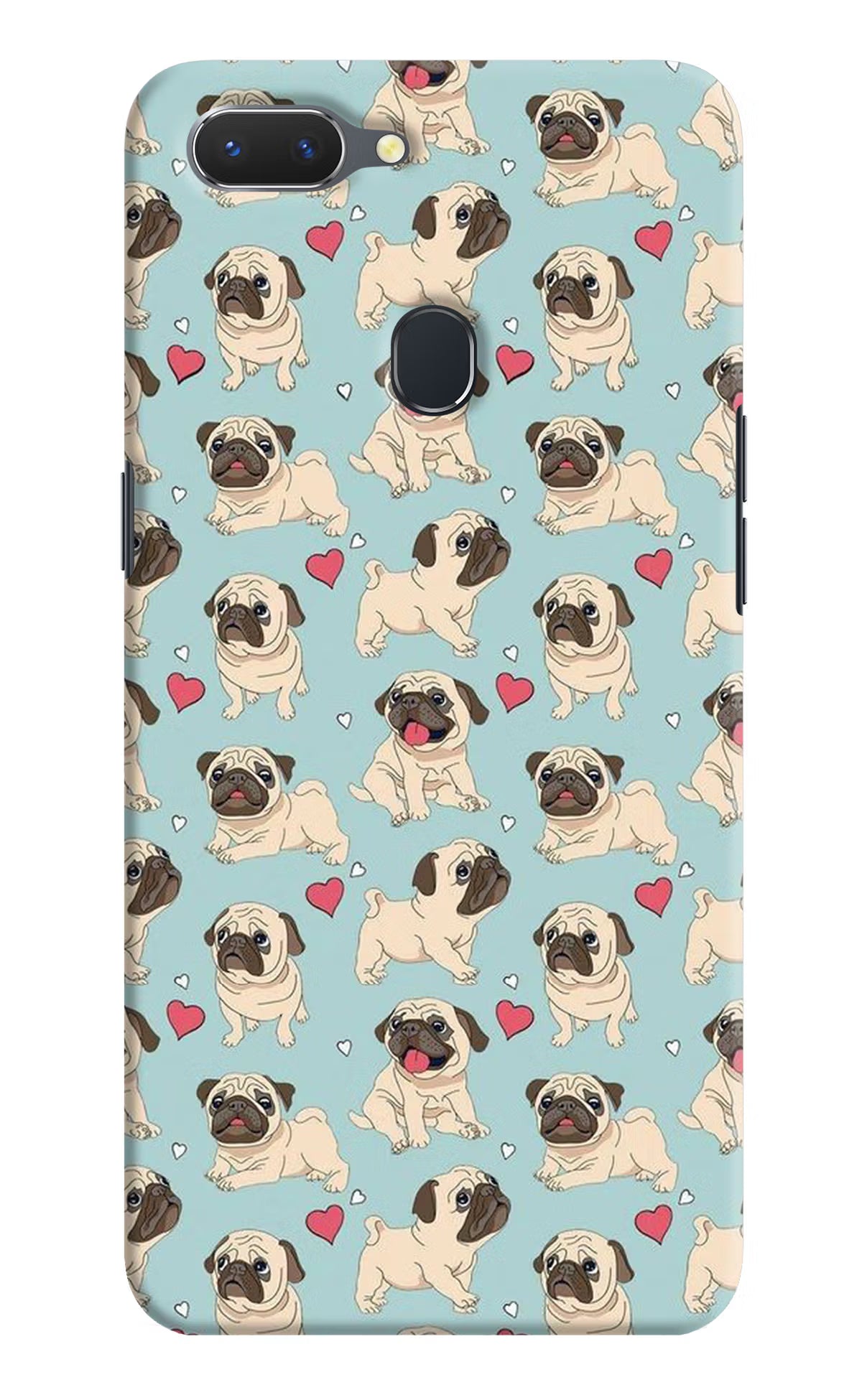 Pug Dog Realme 2 Hard Case Back Cover by Casekaro