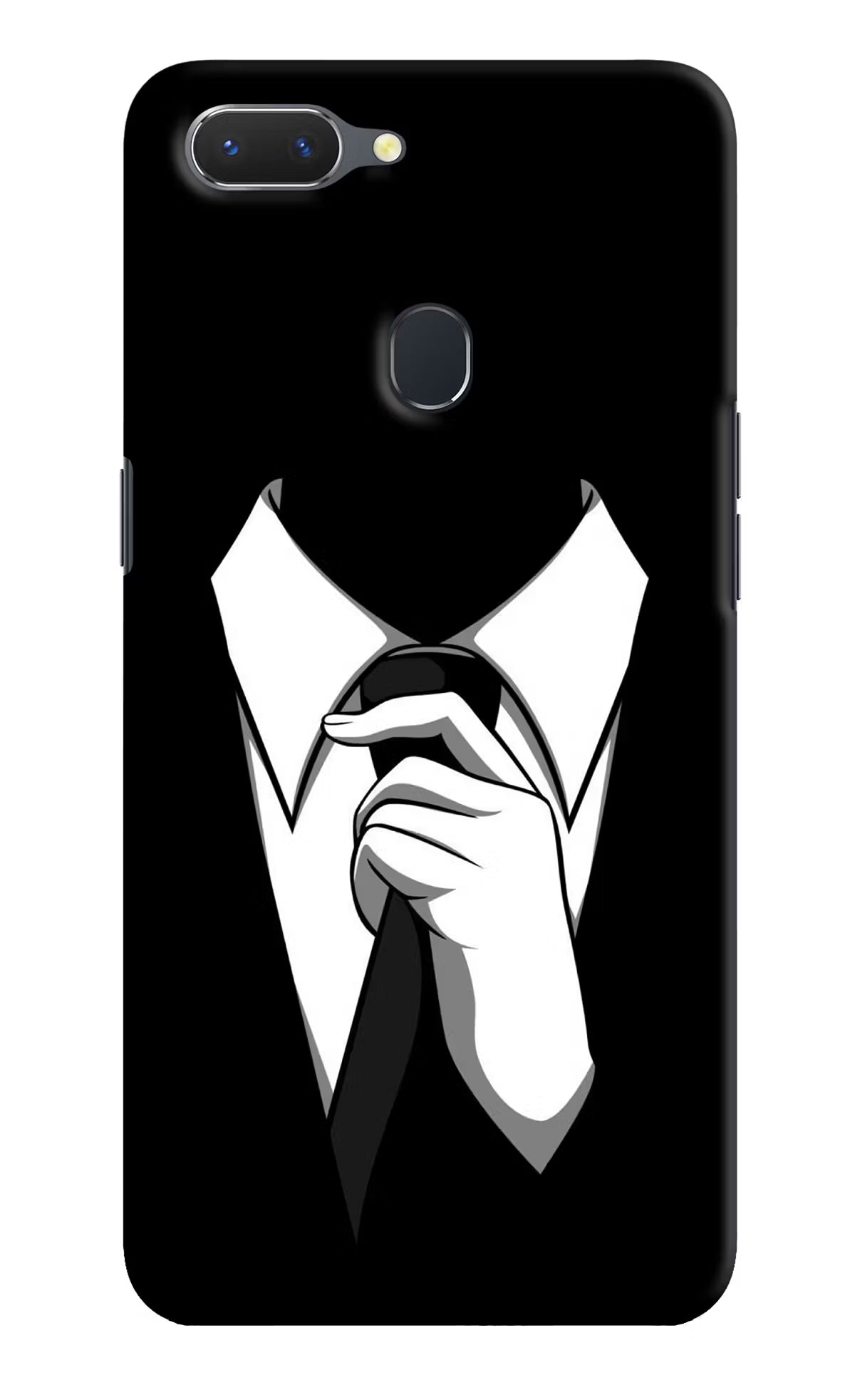 Black Tie Realme 2 Hard Case Back Cover by Casekaro
