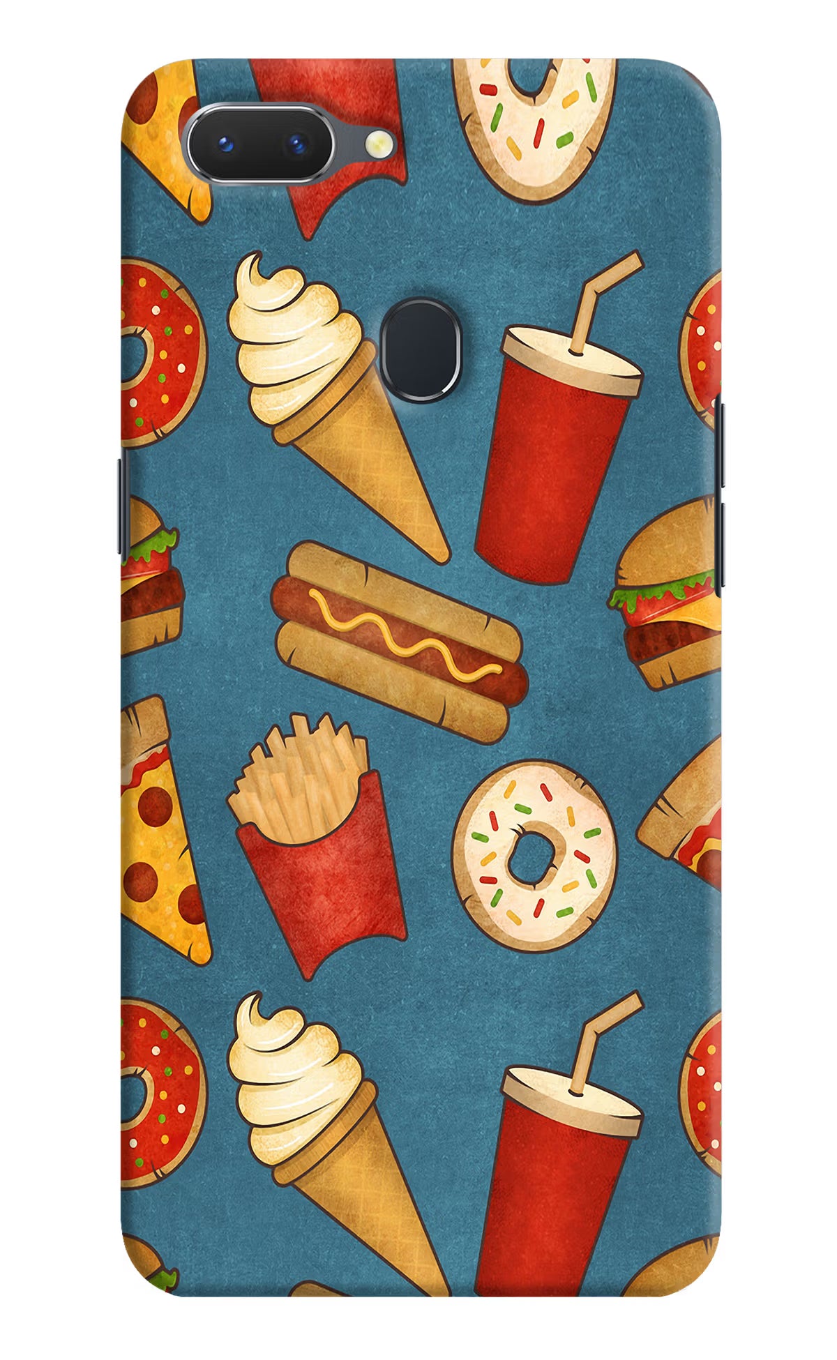 Foodie Realme 2 Hard Case Back Cover by Casekaro