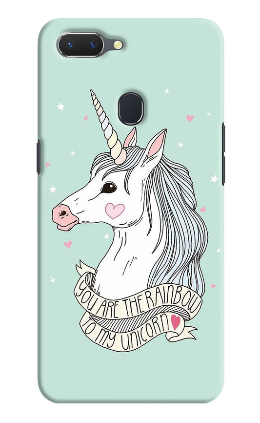 Unicorn Wallpaper Realme 2 Hard Case Back Cover by Casekaro