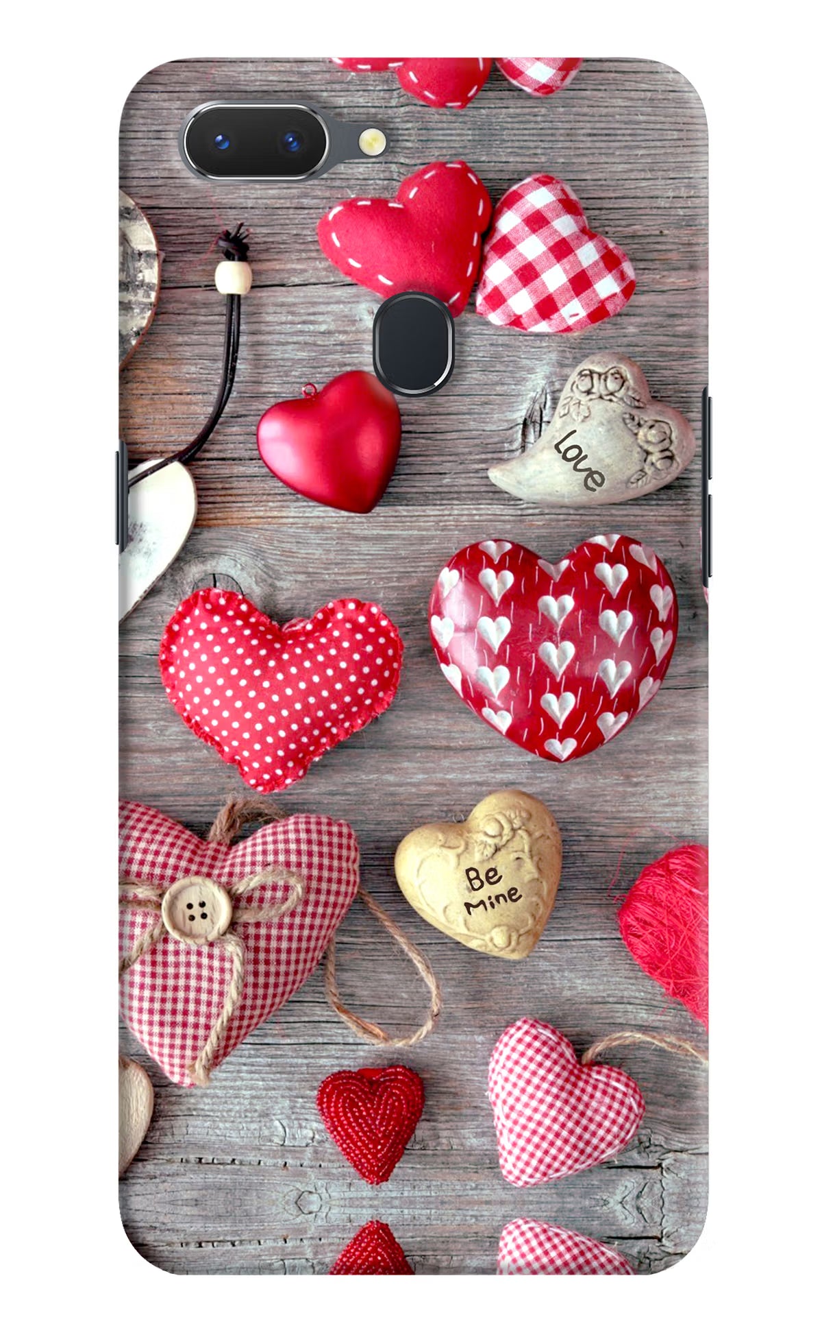 Love Wallpaper Realme 2 Hard Case Back Cover by Casekaro