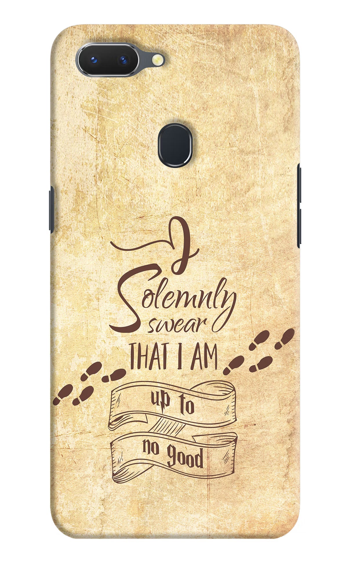 I Solemnly swear that i up to no good Realme 2 Hard Case Back Cover by Casekaro