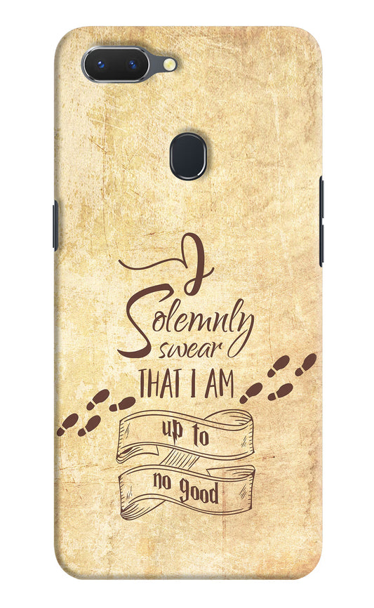 I Solemnly swear that i up to no good Realme 2 Hard Case Back Cover by Casekaro