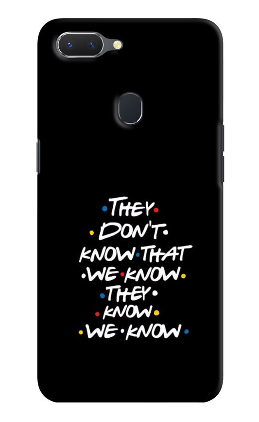 FRIENDS Dialogue Realme 2 Hard Case Back Cover by Casekaro