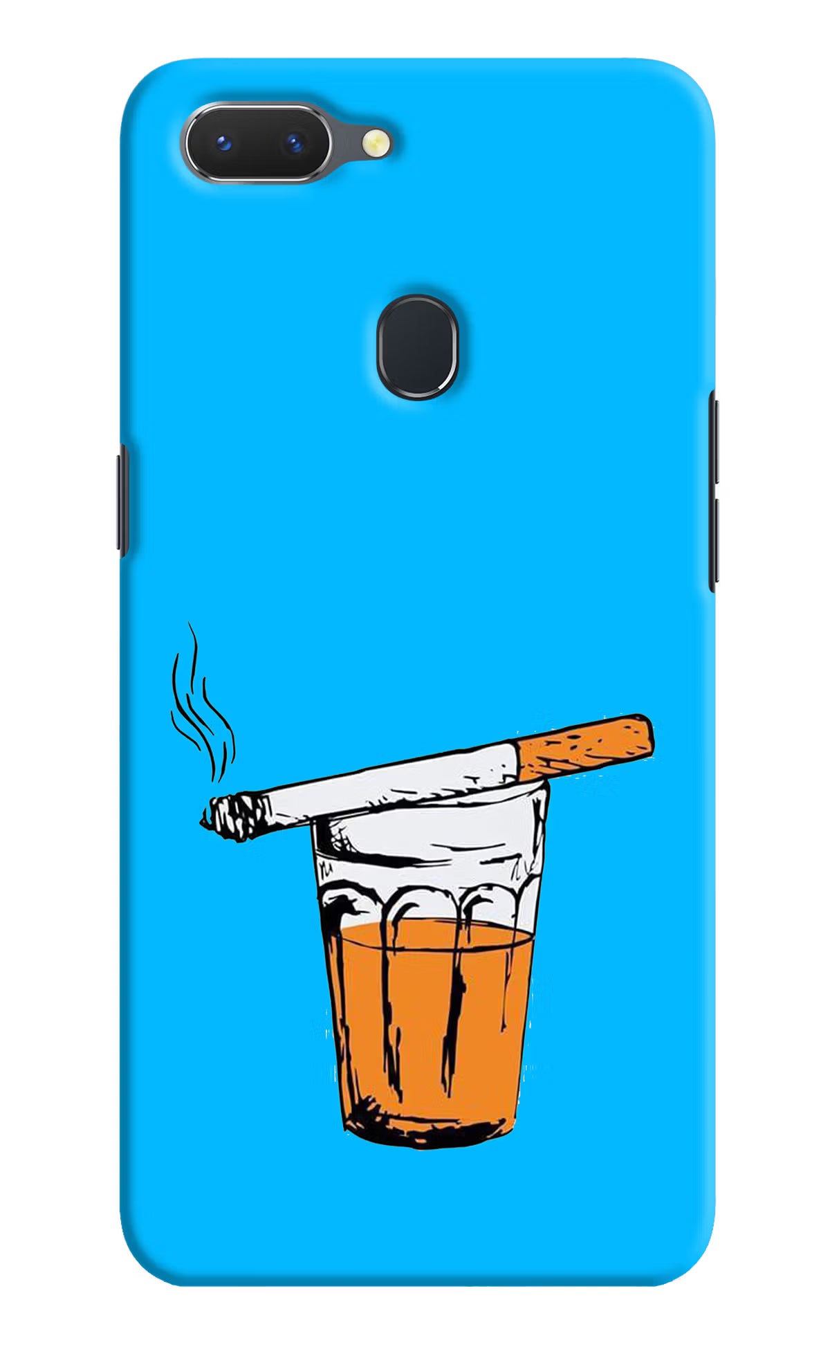Chai Sutta Realme 2 Hard Case Back Cover by Casekaro