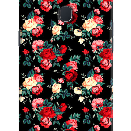 Rose Pattern Realme 2 Hard Case Back Cover by Casekaro
