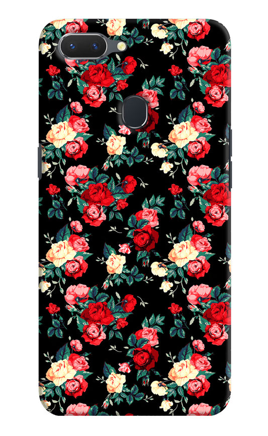 Rose Pattern Realme 2 Hard Case Back Cover by Casekaro