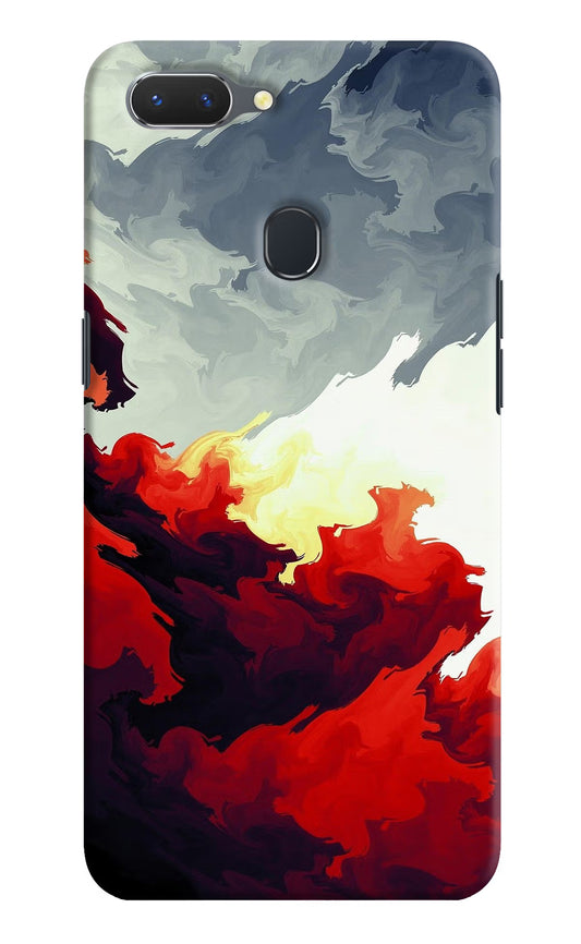 Fire Cloud Realme 2 Hard Case Back Cover by Casekaro
