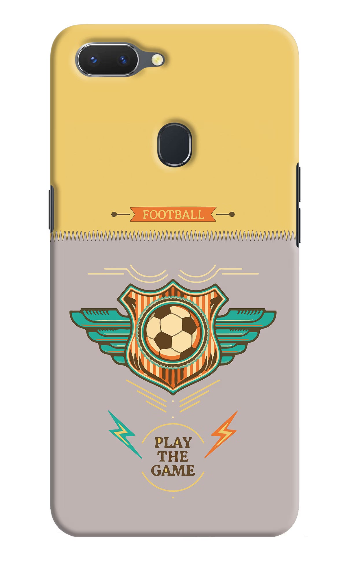 Football Realme 2 Hard Case Back Cover by Casekaro