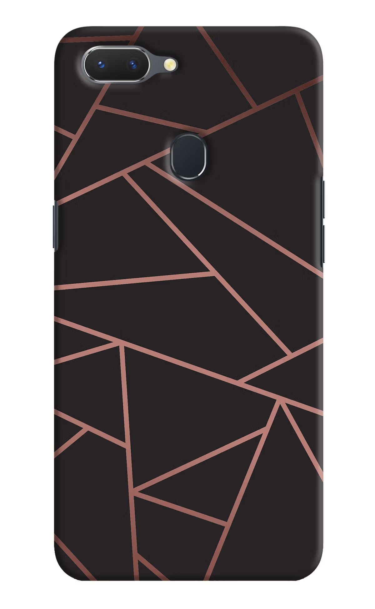 Geometric Pattern Realme 2 Hard Case Back Cover by Casekaro
