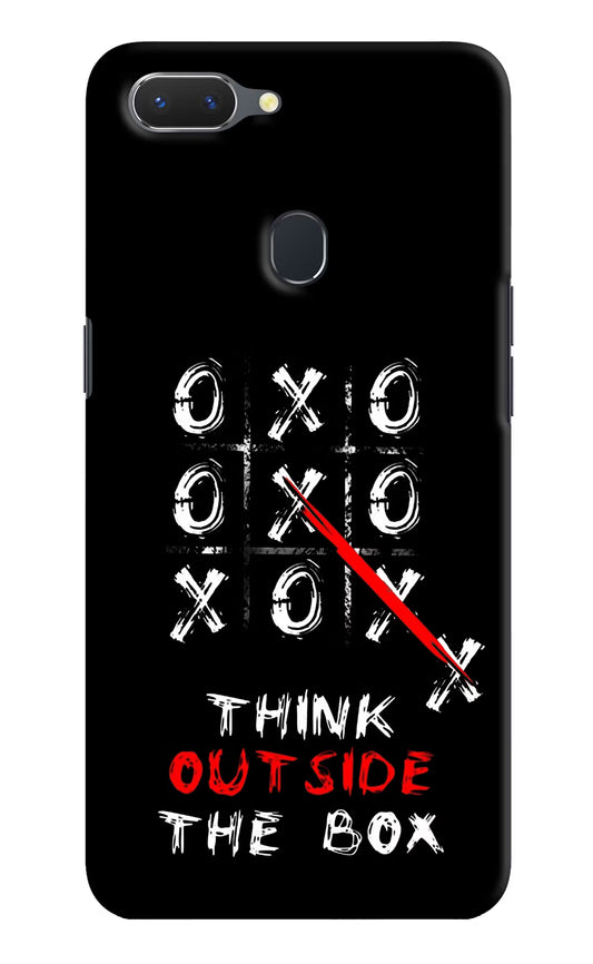 Think out of the BOX Realme 2 Hard Case Back Cover by Casekaro