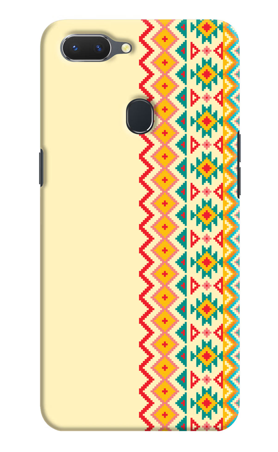 Ethnic Seamless Realme 2 Back Cover, Hard case