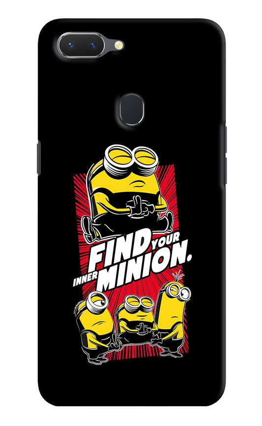 Find your inner Minion Realme 2 Hard Case Back Cover by Casekaro