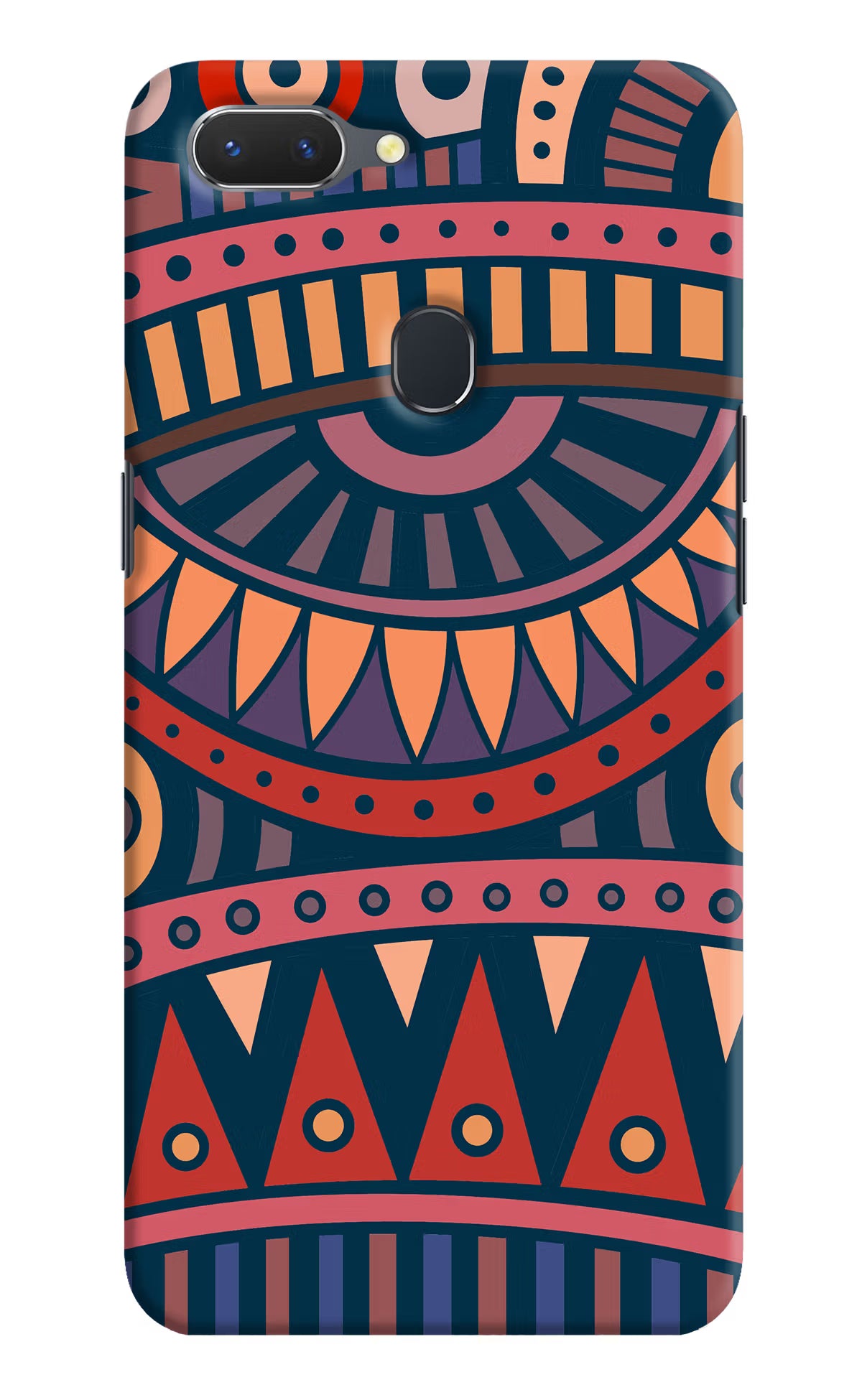 African Culture Design Realme 2 Hard Case Back Cover by Casekaro