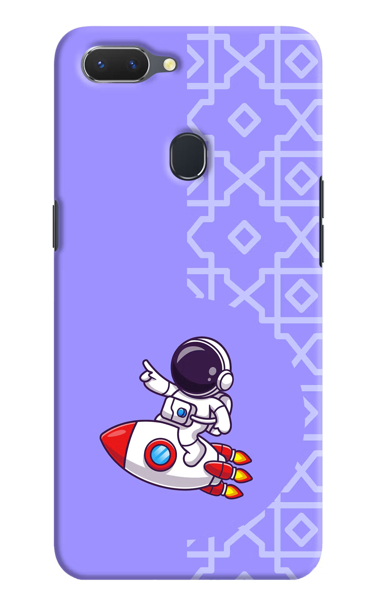Cute Astronaut Realme 2 Hard Case Back Cover by Casekaro