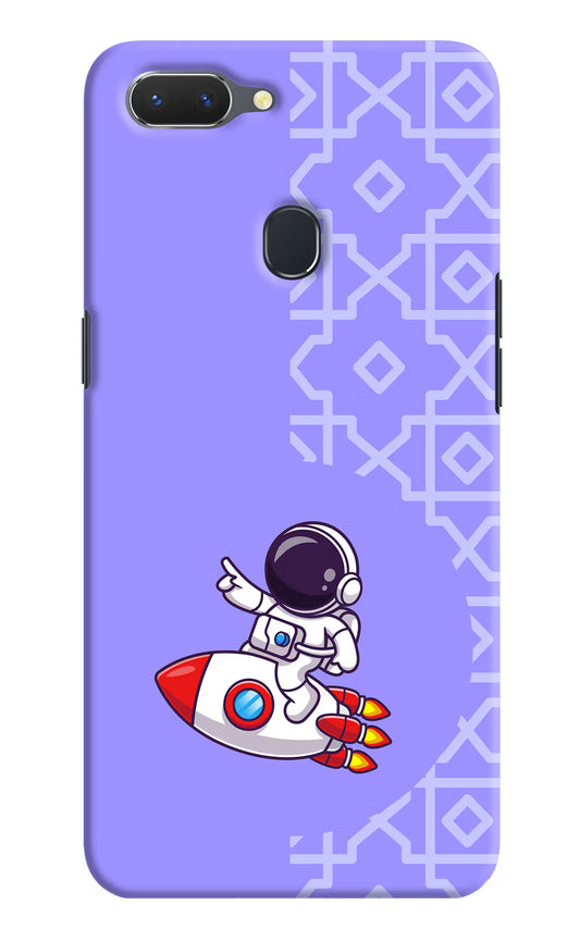 Cute Astronaut Realme 2 Hard Case Back Cover by Casekaro