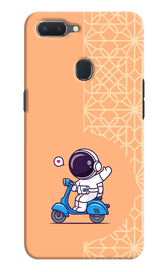 Cute Astronaut Riding Realme 2 Hard Case Back Cover by Casekaro