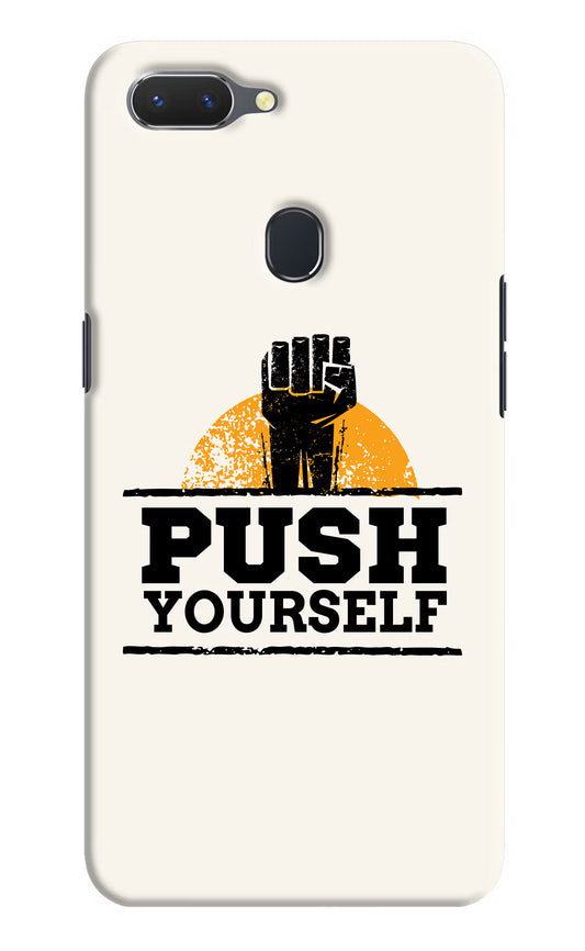 Push Yourself Realme 2 Hard Case Back Cover by Casekaro