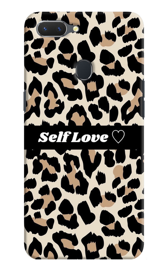 Leopard Print Self Love Realme 2 Back Cover