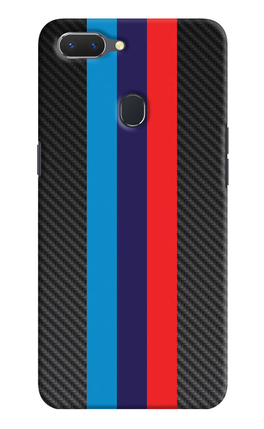 BMW Stripes Pattern Realme 2 Hard Case Back Cover by Casekaro