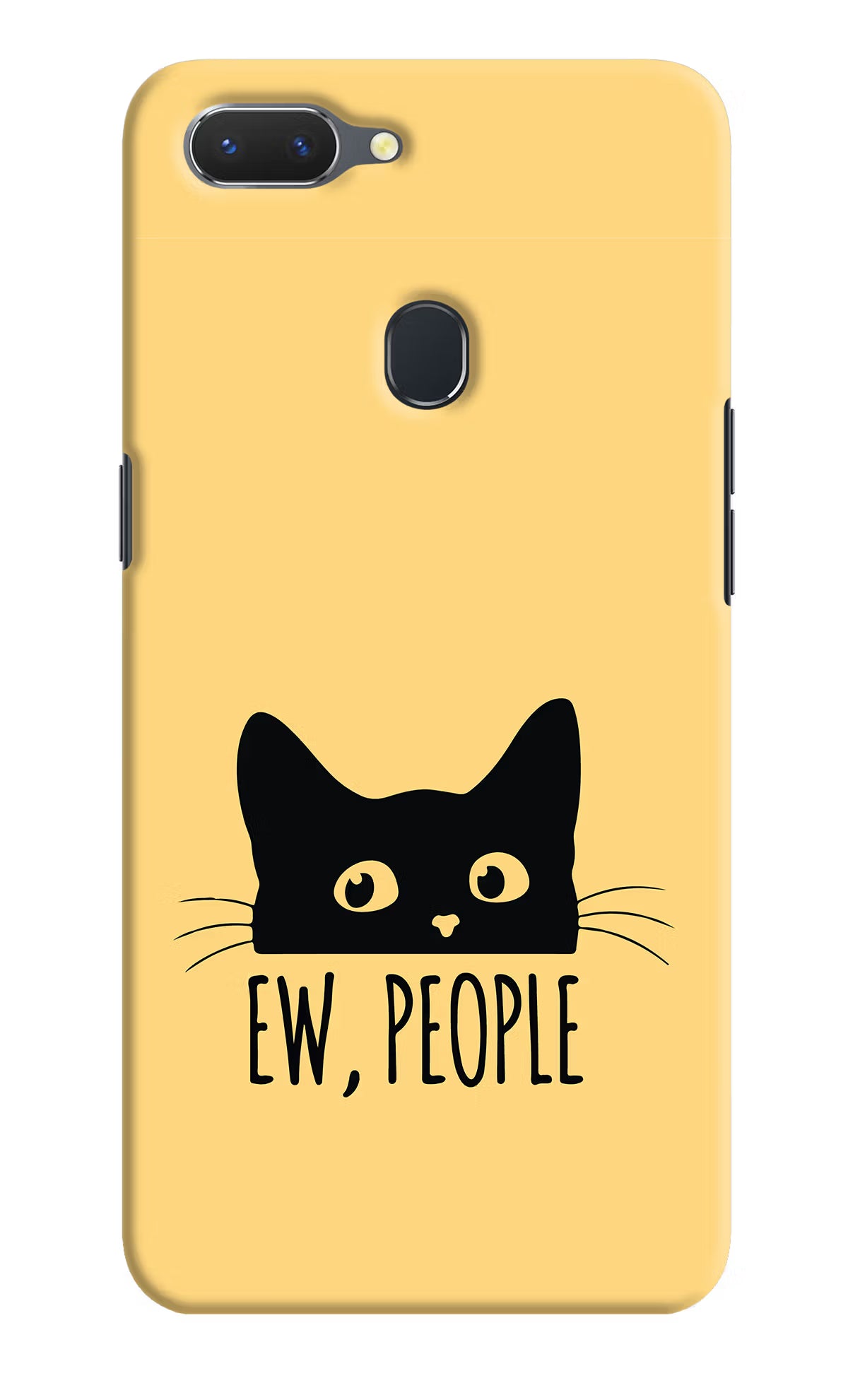 Ew People Catitude Realme 2 Hard Case Back Cover by Casekaro