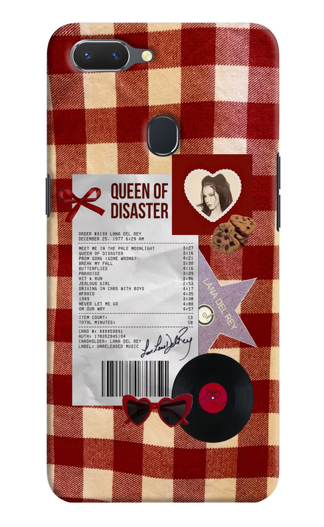 Queen of Disaster Realme 2 Hard Case Back Cover by Casekaro