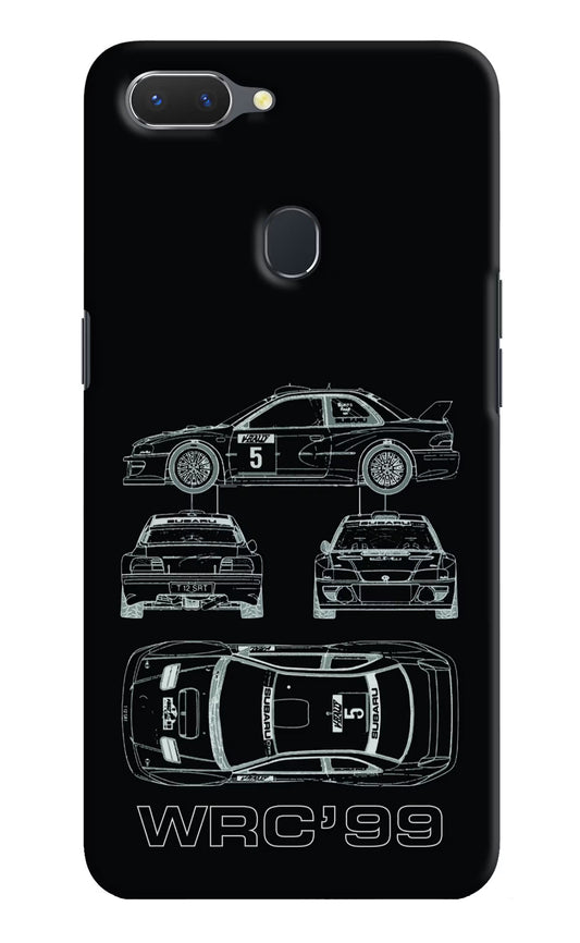 WRC'99 Realme 2 Hard Case Back Cover by Casekaro