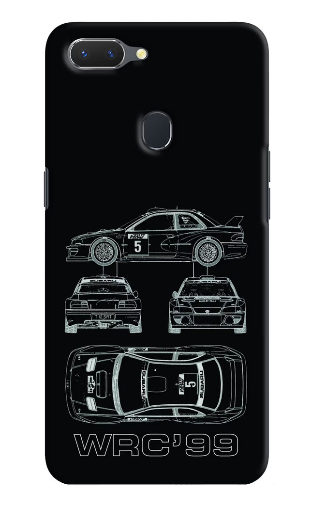 WRC'99 Realme 2 Hard Case Back Cover by Casekaro