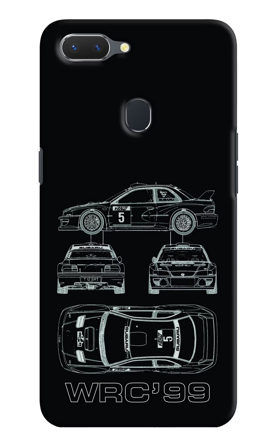 WRC'99 Realme 2 Back Cover, Hard case