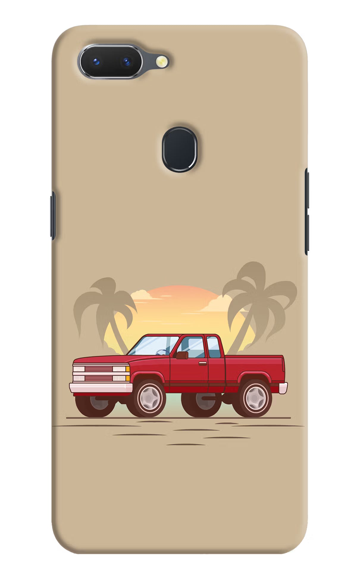 Desert Classic Drive Realme 2 Hard Case Back Cover by Casekaro