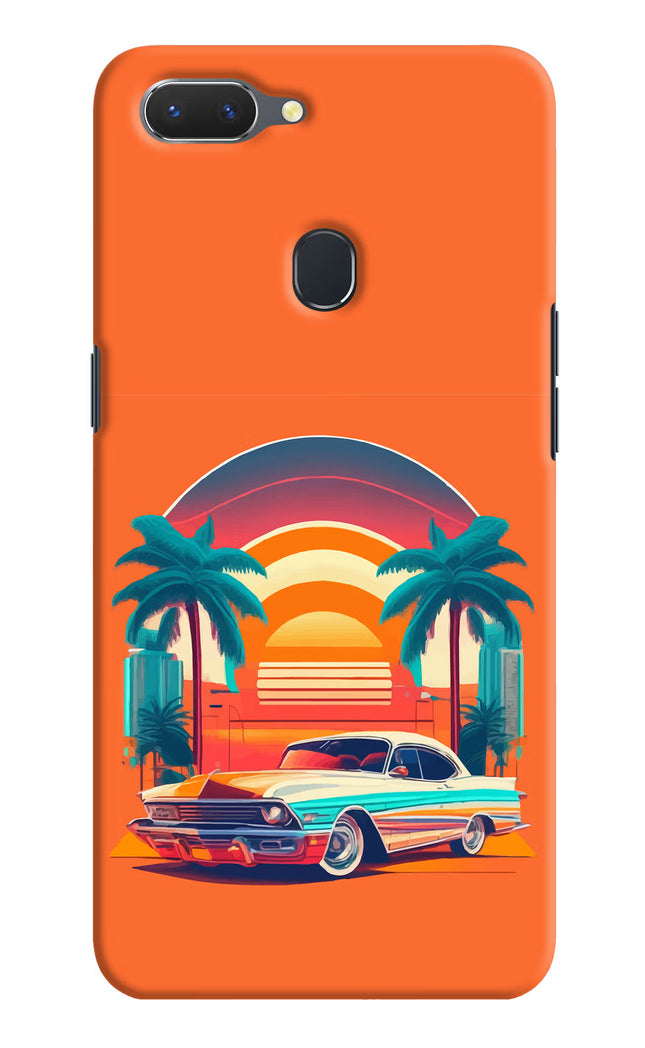 Palm Drive 80s Realme 2 Hard Case Back Cover by Casekaro