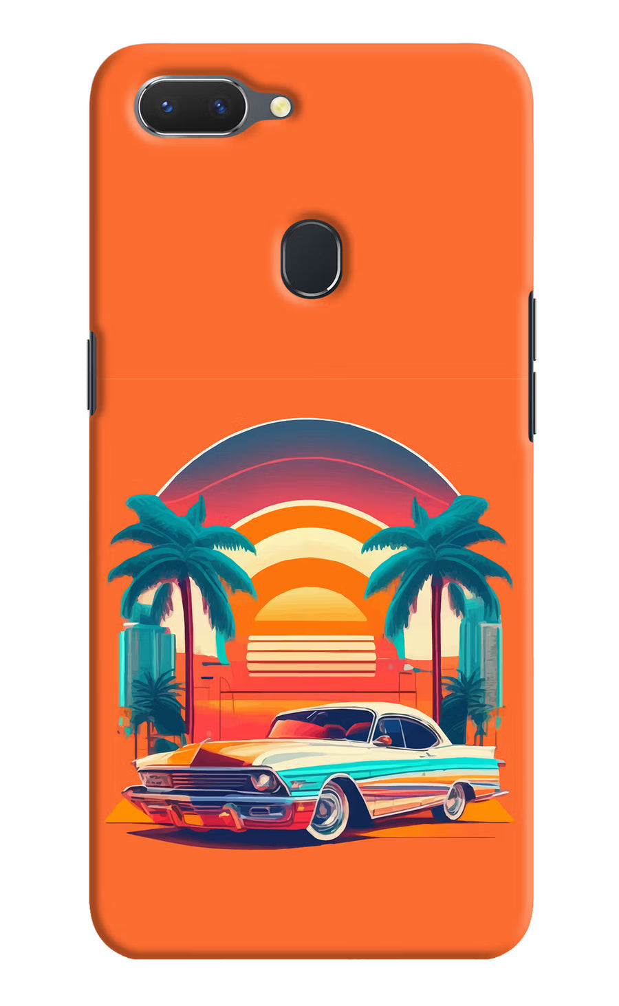 Palm Drive 80s Realme 2 Back Cover, Hard case