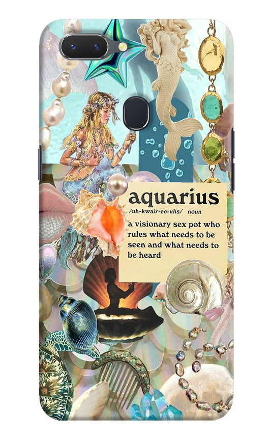 Aquarius Zodiac Realme 2 Hard Case Back Cover by Casekaro