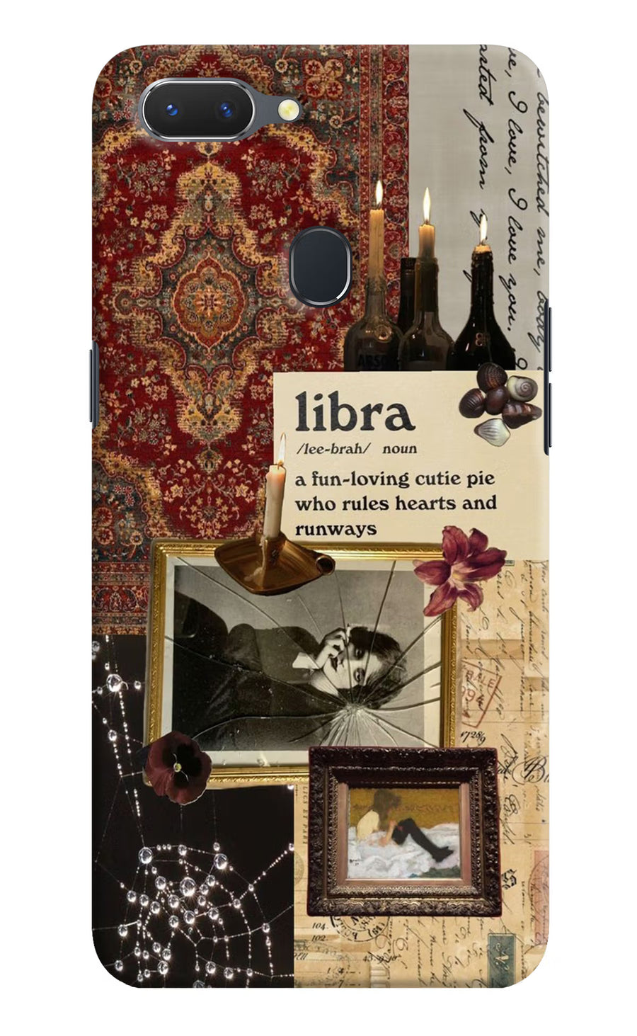 Libra Zodiac Realme 2 Back Cover, Hard case