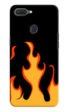 Fired Up – Black Realme 2 Hard Case Back Cover by Casekaro