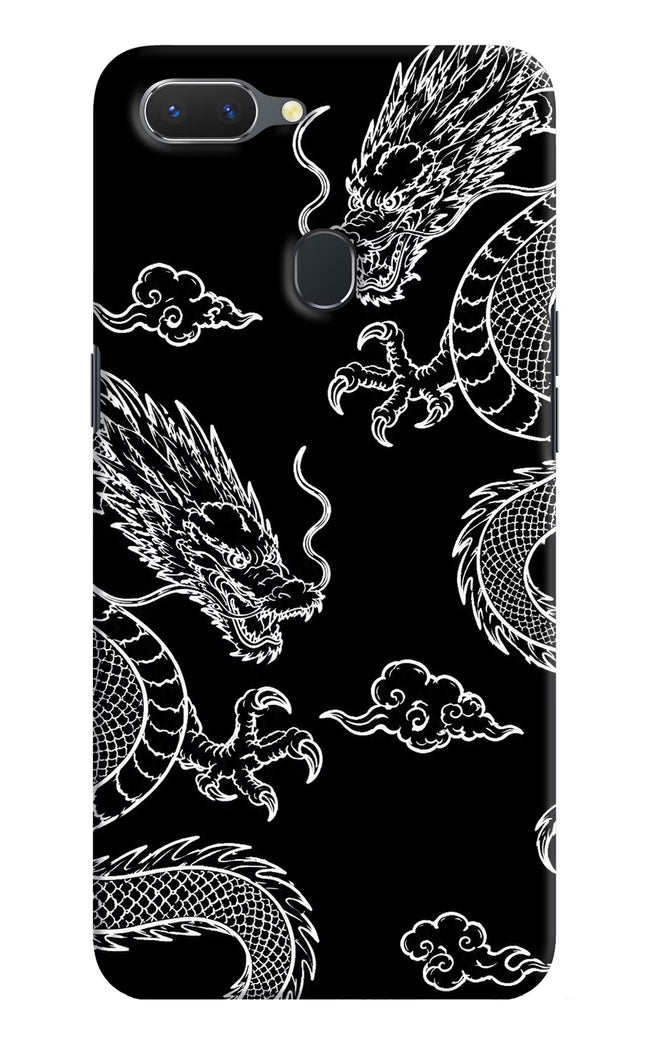 Twin Dragons Realme 2 Hard Case Back Cover by Casekaro
