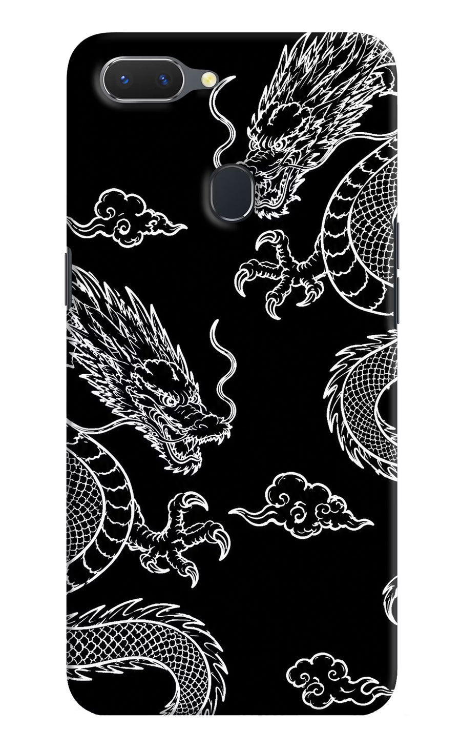 Twin Dragons Realme 2 Back Cover, Hard case