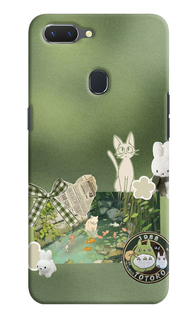 Aesthetic anime Realme 2 Hard Case Back Cover by Casekaro