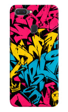 Graffiti Vibe Realme 2 Hard Case Back Cover by Casekaro