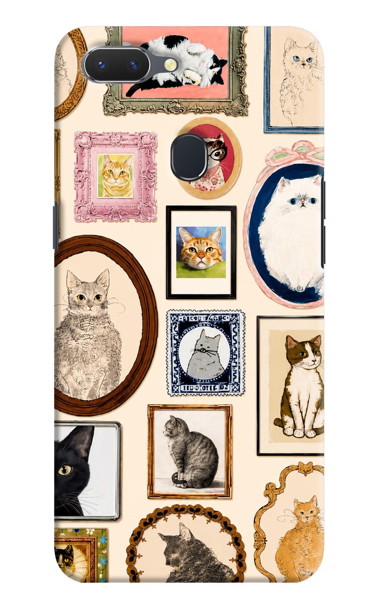 Mirror Cats Realme 2 Back Cover