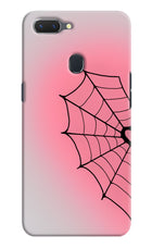 Pink Web Realme 2 Hard Case Back Cover by Casekaro