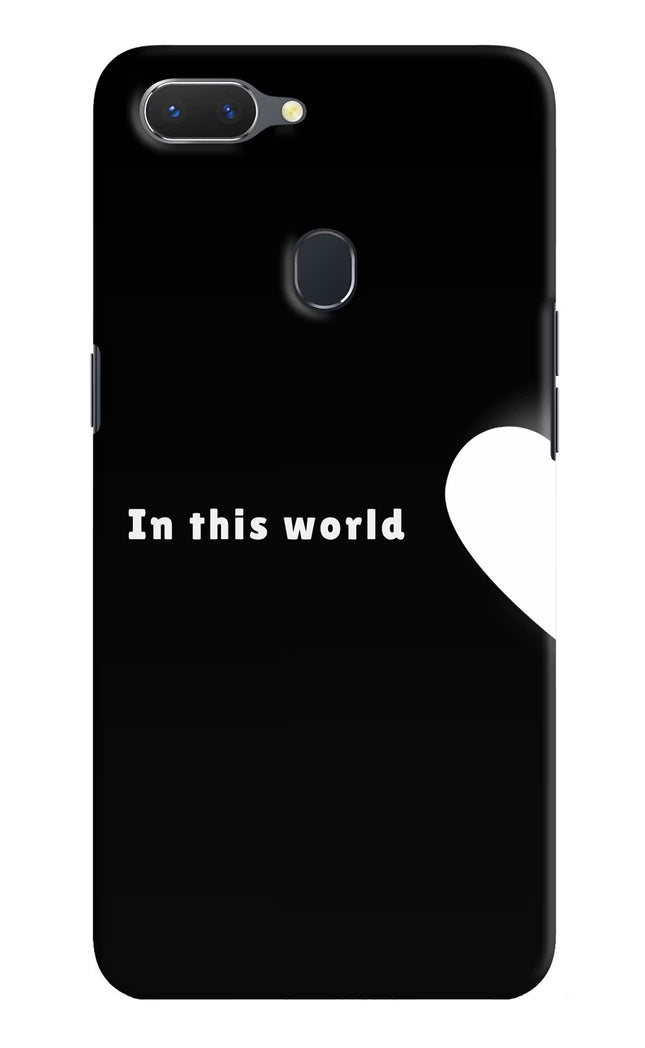 This World Realme 2 Hard Case Back Cover by Casekaro