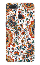 White Mayura Realme 2 Hard Case Back Cover by Casekaro