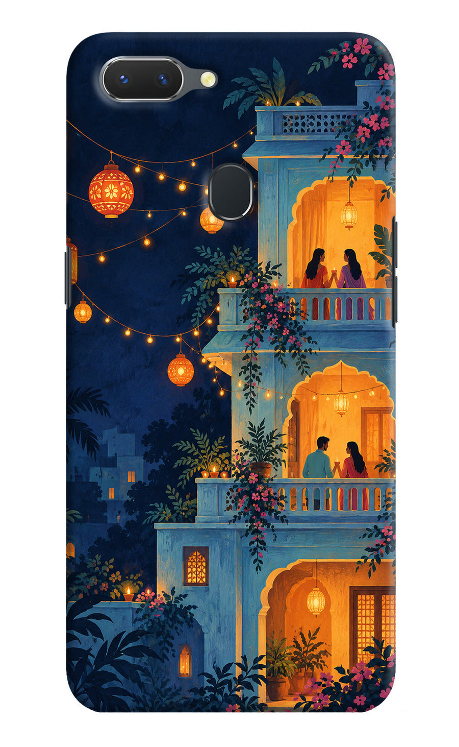 Balcony Glow Realme 2 Back Cover, Hard case