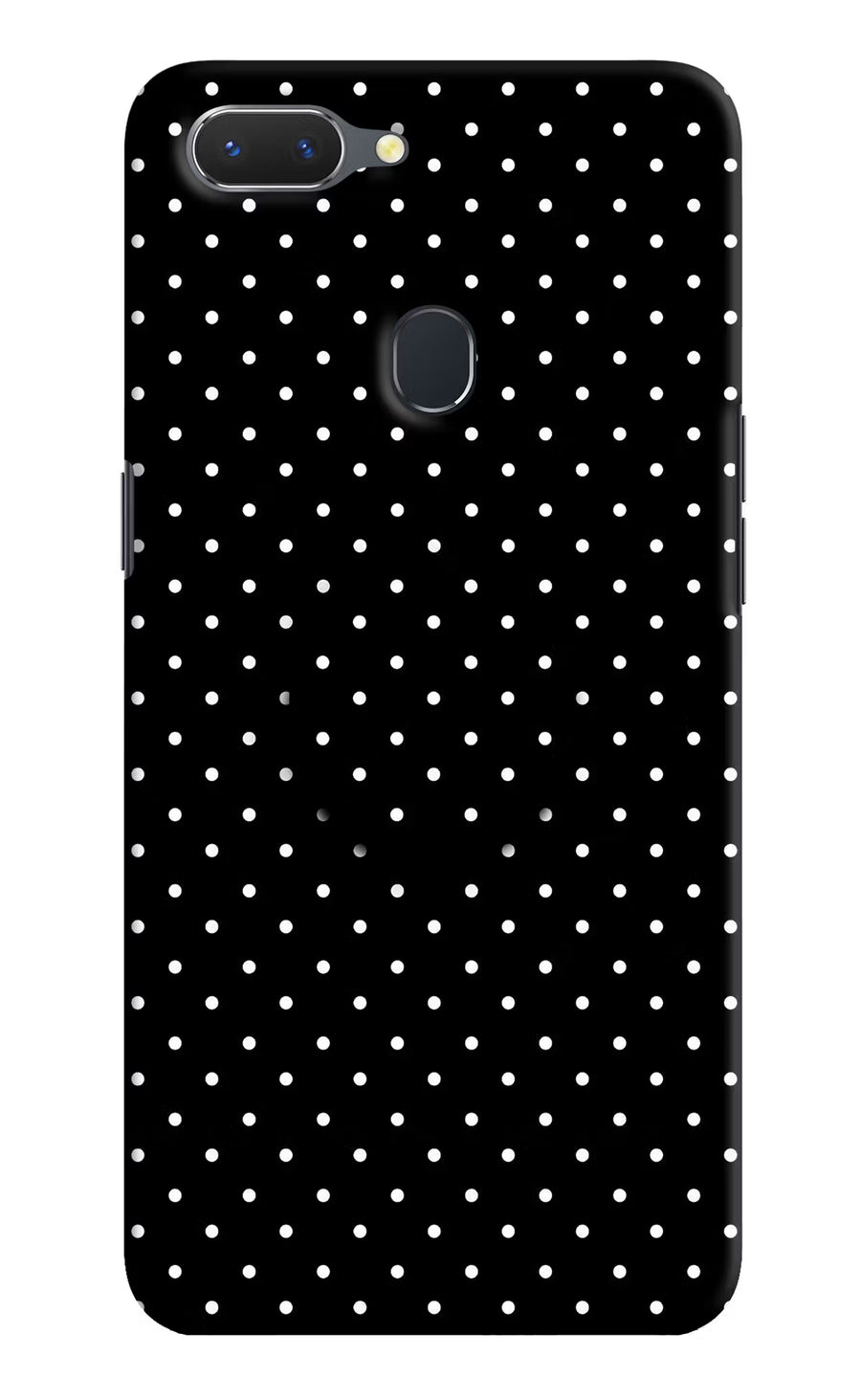 White Dots Realme 2 Pop Case, Hard case