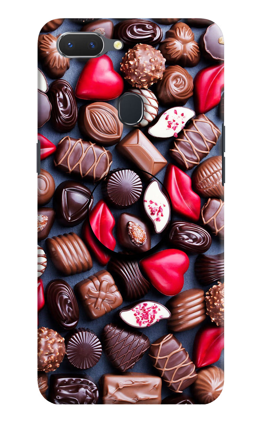 Chocolates Realme 2 Pop Case, Hard case