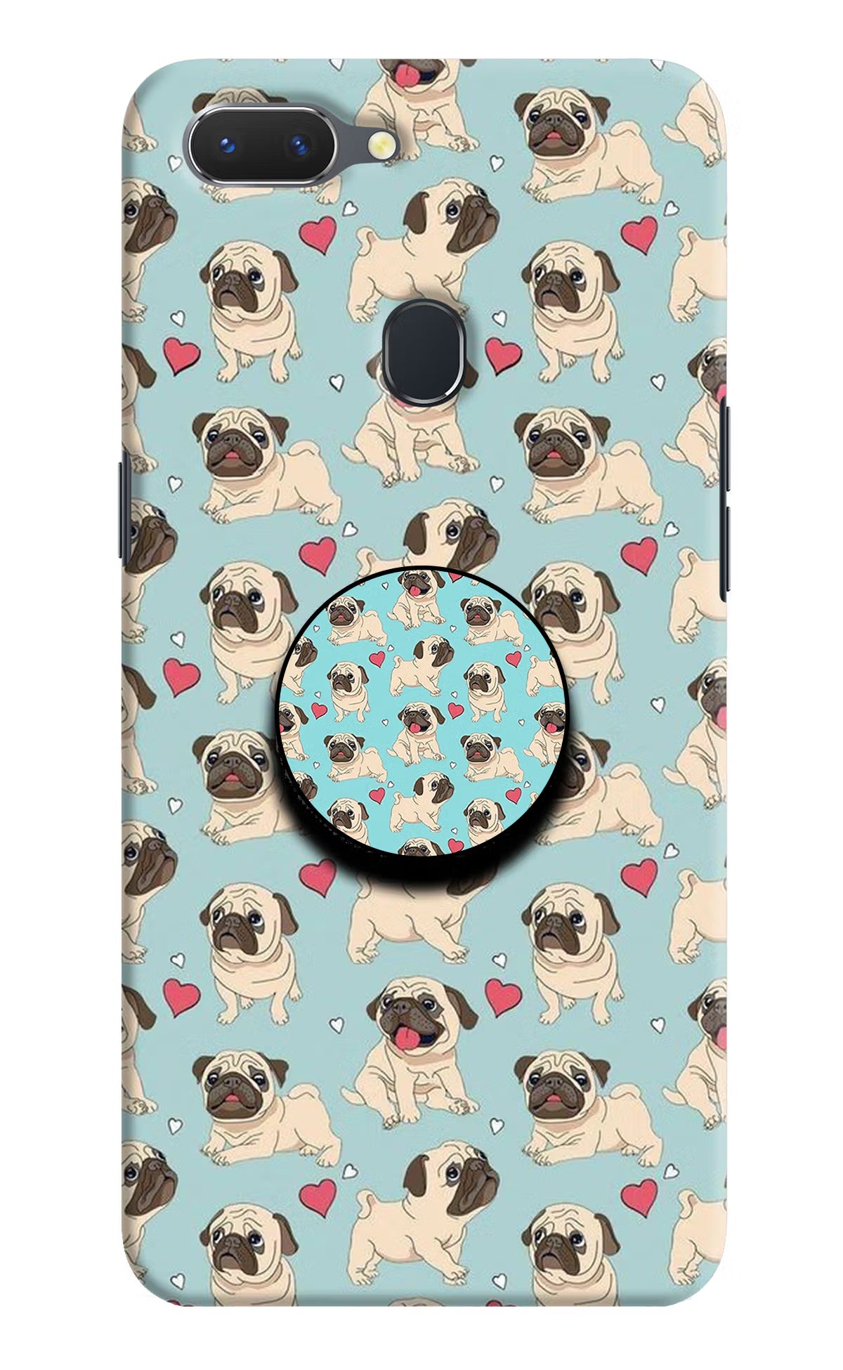 Pug Dog Realme 2 Pop Case by Casekaro